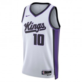 Camiseta Hombre NBA Sacramento Kings Domantas Sabonis 2023-24 Nike Association Edition Blanco Swingman